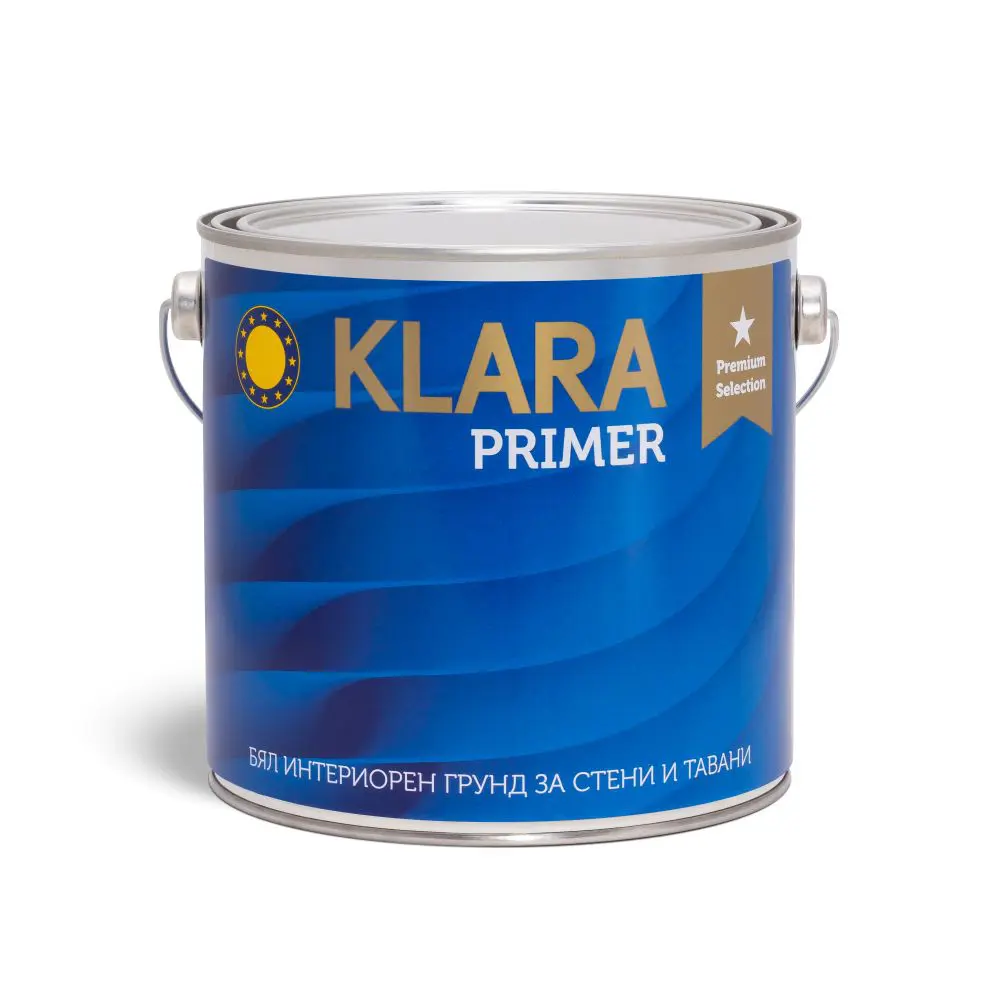 Бял грунд за стени и тавани KLARA Primer